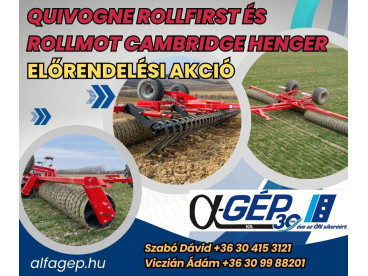 Rollfirst és Rollmot Cambridge henger előrendelési akció Rollfirst és Rollmot Cambridge henger előrendelési akció